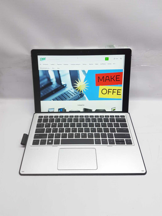 HP Elite x2 tablet i5-7200U @ 2.50ghz / 8gb ram / 256gb SSD / READ #