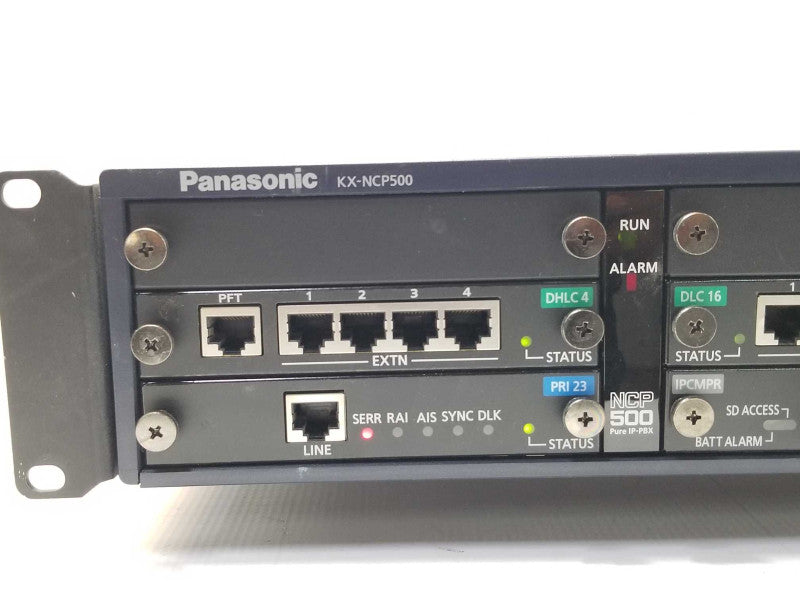 Panasonic KX-NCP500 w/ 1x DLC16, 1x DHLC4, 1x PRI23, 1x IPCMPR, Read _