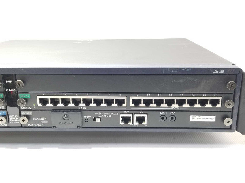Panasonic KX-NCP500 w/ 1x DLC16, 1x DHLC4, 1x PRI23, 1x IPCMPR, Read _