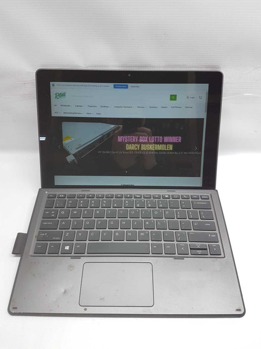 HP Pro X2 Tablet i5-7Y54 @ 1.20ghz / 8gb ram / 256gb ssd / READ #