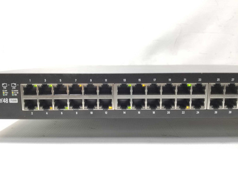 Ubiquiti EdgeSwitch ES-48-750W PoE SFP+ Network Switch, Read _