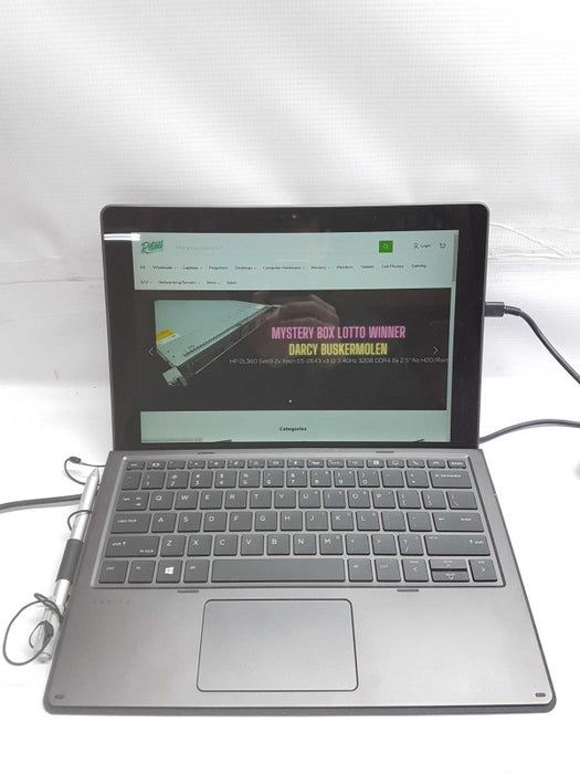 HP Pro X2 612 G2 i5-7Y54 @ 1.20ghz / 8gb ram / READ #