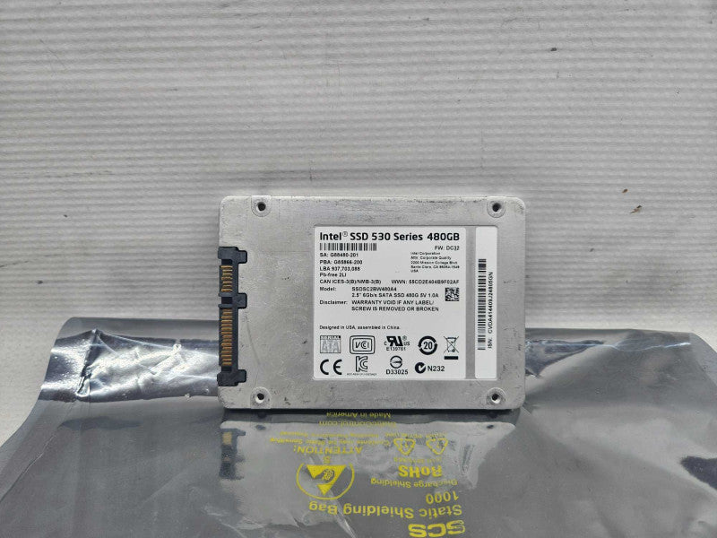 Intel 530 Series 480 GB SSD 2.5\\"