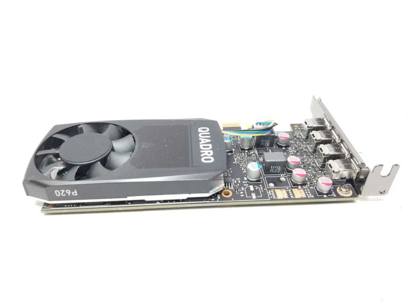 NVIDIA Quadro P620 2GB GDDR5 4x Mini-DP PCIe Low Profile Video Card _