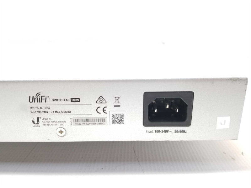 Ubiquiti Networks Unifi Switch 48 500W Switch Unifi US-48-500W, Read _