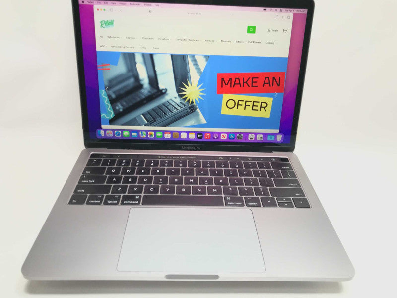 MacBook Pro Touchbar (2016) 13 inch with i7-6567U cpu, 16GB RAM 250GB Storag