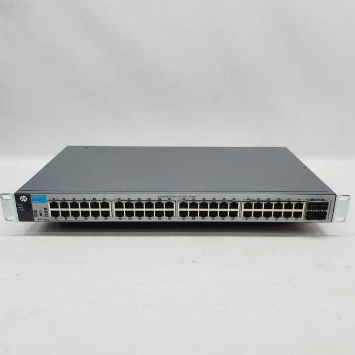HP 1810-48G J9660A 48 Port Gigabit Ethernet Switch with Rack Mount Brackets =