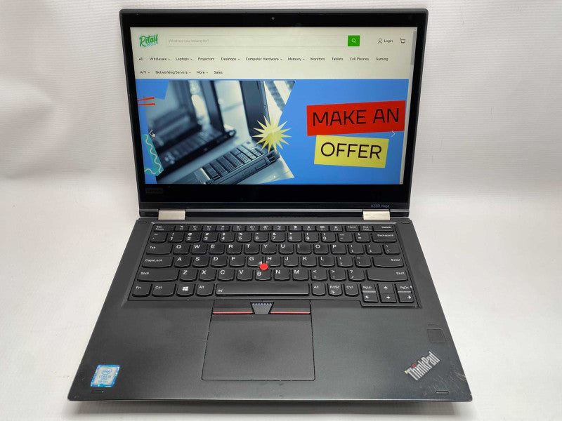 Lenovo ThinkPad X380 Yoga with i5-8350U CPU 16GB RAM & 256GB SSD READ -