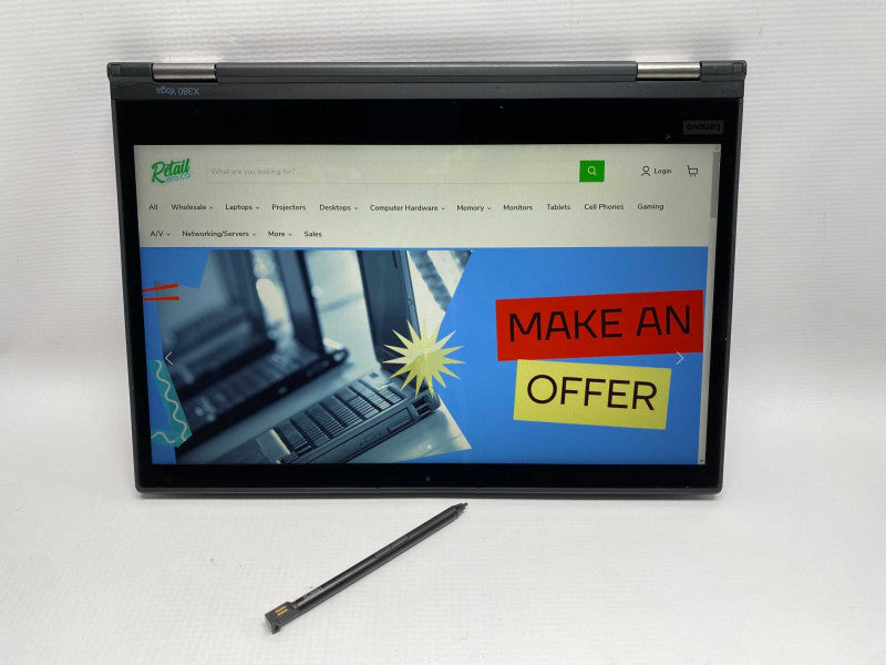 Lenovo ThinkPad X380 Yoga with i5-8350U CPU 16GB RAM & 256GB SSD READ -