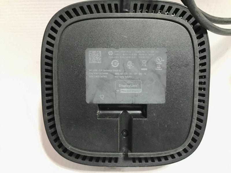 HP HSN-IX02 USB-C Universal G2 Docking Station  _