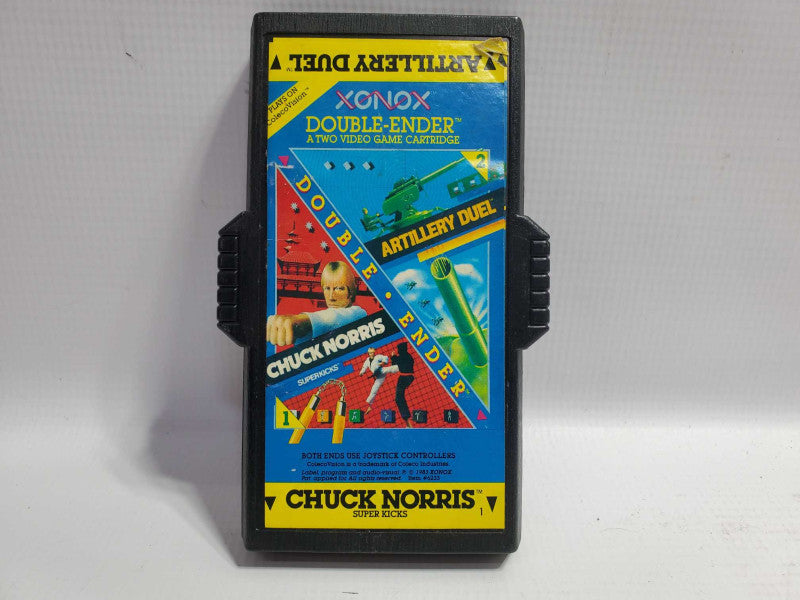 Chuck Norris Artillery Duel (Atari 2600) Xonox Double-Ender (AS-IS) |