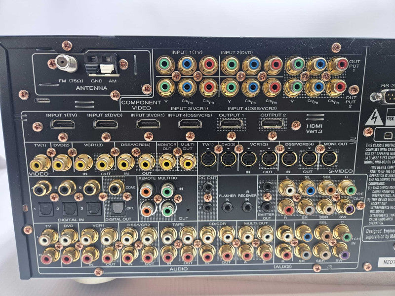 Marantz SR8002 7.1 Channel AV Surround Receiver. 160W/Channel )