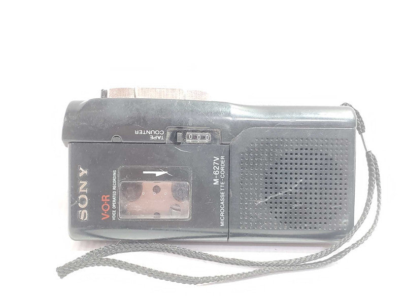 Sony M-627V Pressman Microcassette-Corder Voice Operated Recorder Dictation |
