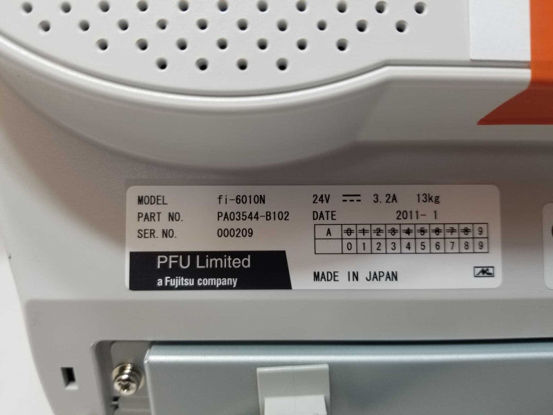 Fujitsu ScanSnap FI-6010N PA03544-B102 Sheetfed Scanner Open-Box, Read _