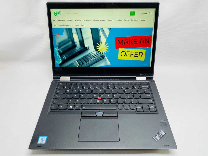 Lenovo ThinkPad X380 Yoga with i5-8350U CPU 16GB RAM & 256GB SSD READ -