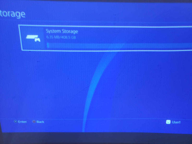 SONY PS4 CUH-1215A 500GB Storage   (READ) |