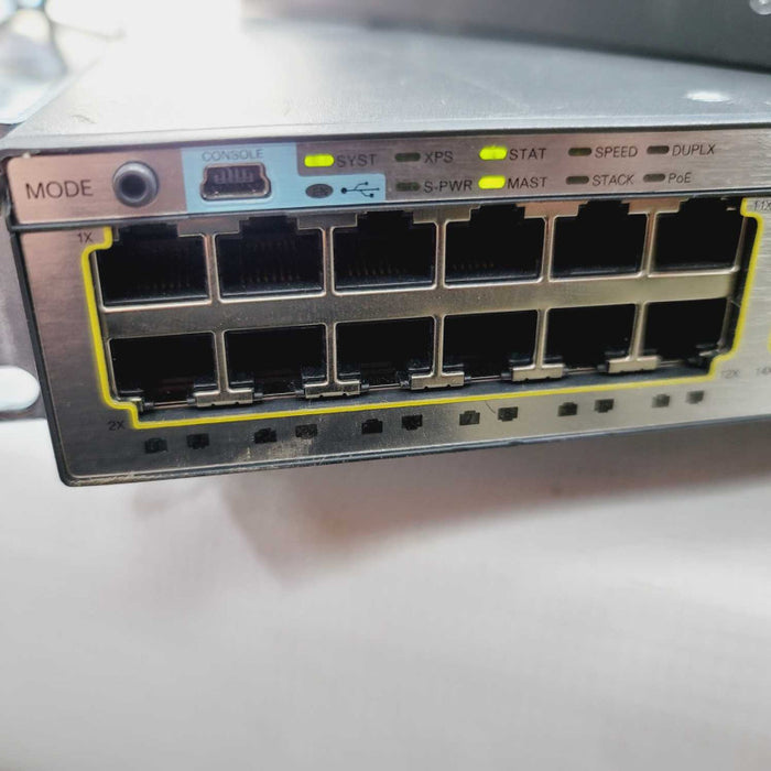 Cisco Catalyst 3750-X Series 48 Port PoE Switch WS-C3750X-48P-S Q=