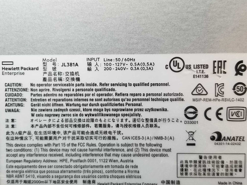 HP JL381A OfficeConnect 1920S 24Port Gigabit Switch with 2 x Gb SFP _