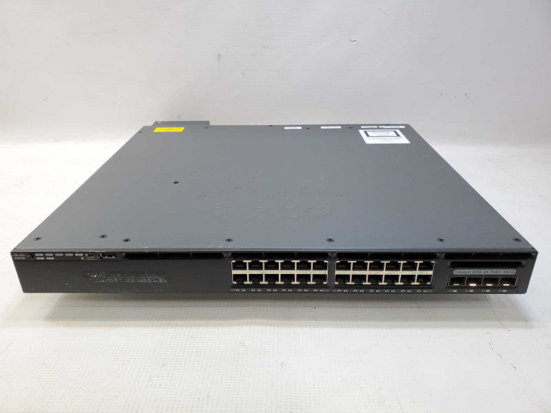 Cisco Catalyst WS-C3650-24TS-S V03 24 Port 4X1G Switch (