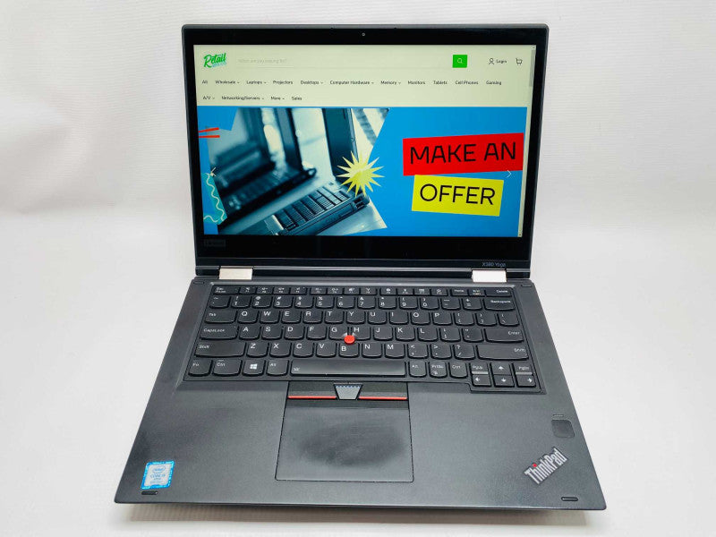 Lenovo ThinkPad X380 Yoga with i5-8350U CPU 16GB RAM & 256GB SSD READ  -