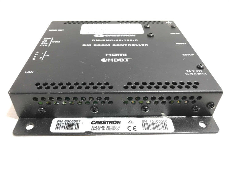 Crestron DM-RMC-4K-100-C DM ROOM Controller, No AC Adapter _