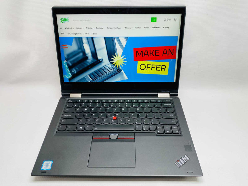 Lenovo ThinkPad X380 Yoga with i5-8350U CPU 16GB RAM & 256GB READ -