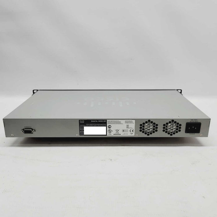 Cisco SG500-28P with Brackets Cisco 28-Port Gigabit PoE Managed Switch =