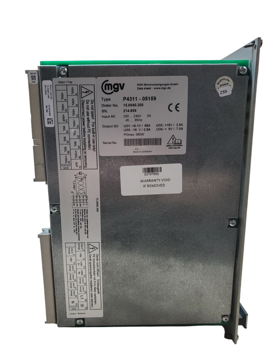 MGV P4311-05159 Power Supply *READ*