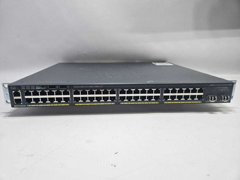 Cisco WS-C2960X-48FPD-L POE 10G SFP+ w/C2960X-Stack )