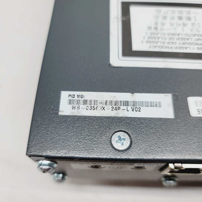 Cisco WS-C3560X-24P-L 24-Port PoE+ Gigabit Network Switch Q=