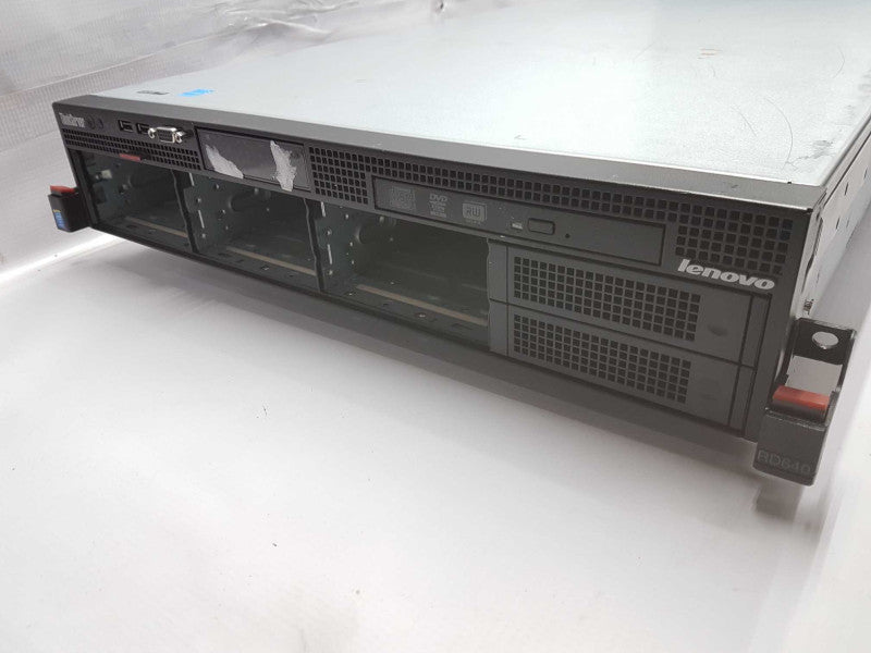 Lenovo Thinkserver RD640 2x Xeon E5-2620 V2 @ 2.10ghz / 96gb ram / read #