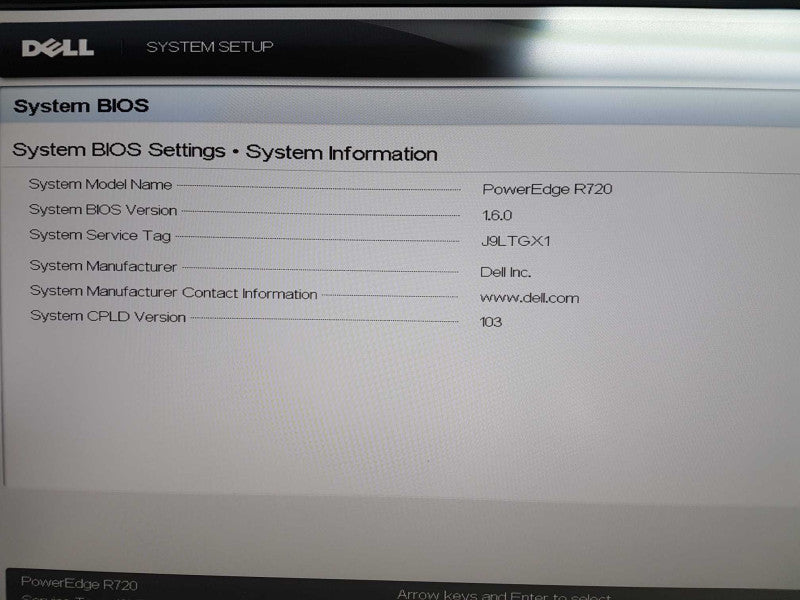 dell poweredge R720 Xeon E5-2643 @ 3.30ghz / 16gb ram / PERC S110 Raid #