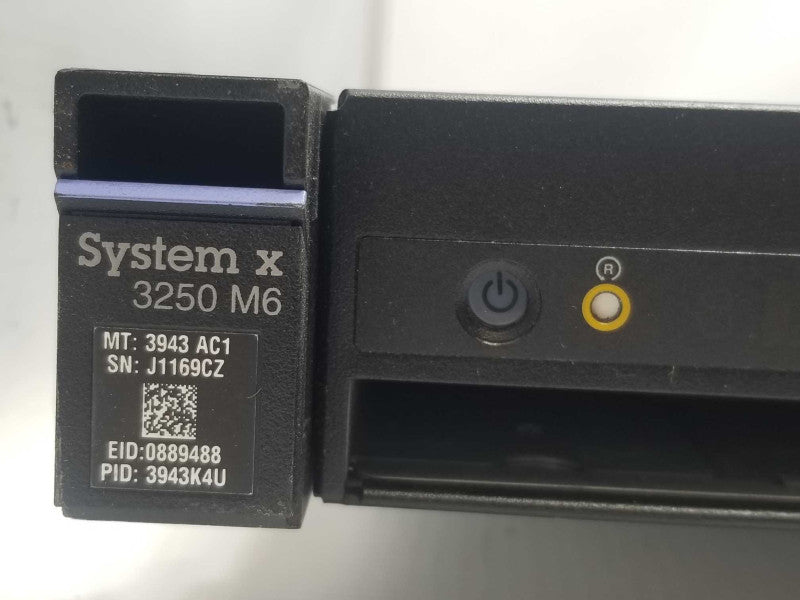 Lenovo System X3250 M6 1x Xeon E3-1230v5 3.40GHz, 16GB RAM, 2x PSU, M1215 _