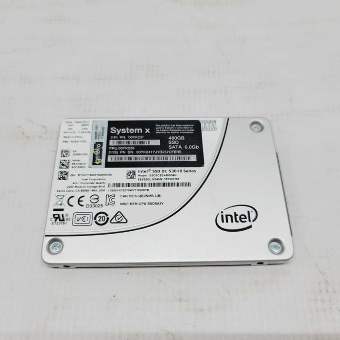 SSDSC2BX480G4N - Intel DC S3610 Series 480GB SATA 6Gbps 2.5\\" SSD Q=