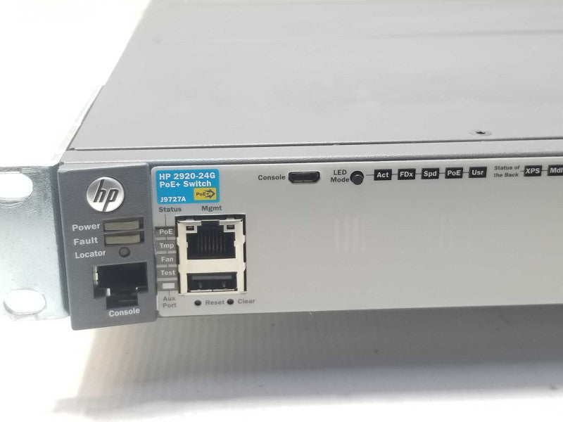 HP J9727A 2920-24G POE+ 24-Port Managed Gigabit Ethernet Switch _