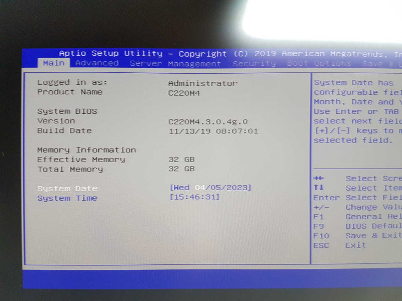 CISCO C220 M4 2x Xeon E5-2690 V4 @ 2.60ghz / 32gb ram / UCSC-MRAID12G #