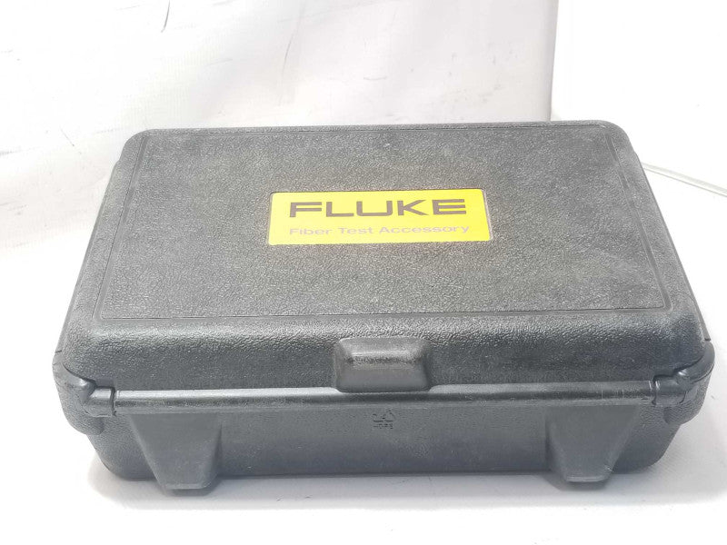 Fluke FOS 850/1300 Fiber Optic Source and DSP-FOM Fiber Optic Meter w/ Case _