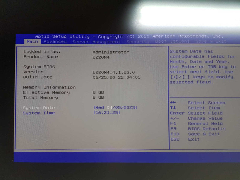 CISCO C220 M4 Xeon E5-2683 V4 @ 2.60ghz / 8gb ram / UCSC-MRAID12G #