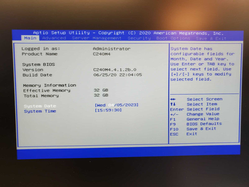 Cisco UCS C240 M4 2x Xeon E5-2660(v3) @ 2.6GHz 32GB DDR4 24x 2.5\\" No HDD (