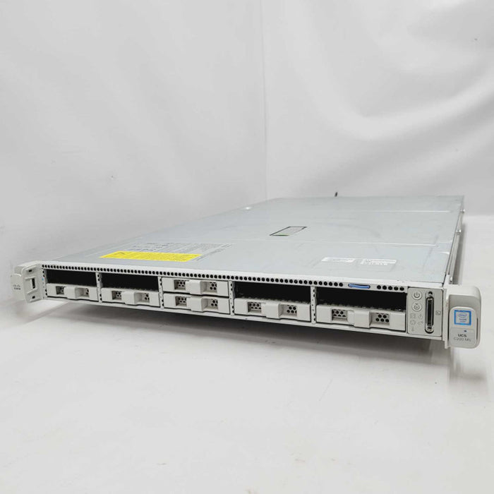 Cisco UCSC-C220-M5SX 2x 4114 Xeon Silver 2.20GHz 64GB RAM Cisco G12 Raid  =