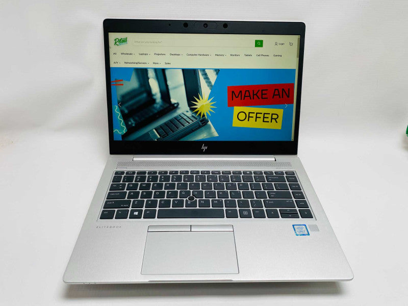 HP EliteBook 840 G5 with i7-8550U CPU 16GB RAM & 512GB NVMe Storage  -