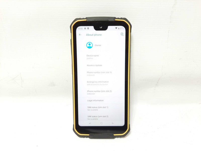 Doogee S68 Pro Rugged Smartphone 128GB Black/Yellow Unlock Q$