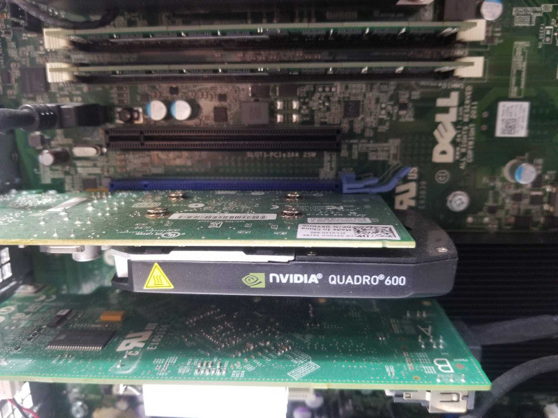 Dell Precision T3600 Xeon E5-1620 3.60GHz 16GB RAM 256GB SSD, Quadro 600, SEE _