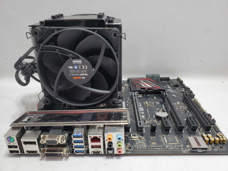 Asus Z170 Pro Gaming w/ i7-7700k 4.2GHz/ 16GB DDR4. Be Quite! Heatsink ~