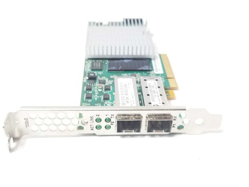 HP QLE8242-HP 2-Port 10GbE FC Ethernet Network Adapter  _