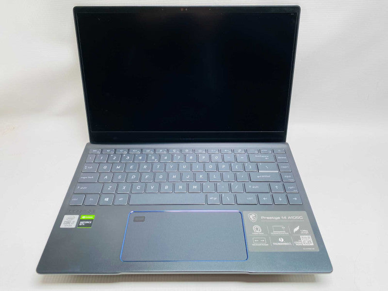 MSI Prestige 14 A10SC with i7 10th gen CPU & NVIDIA GPU READ -
