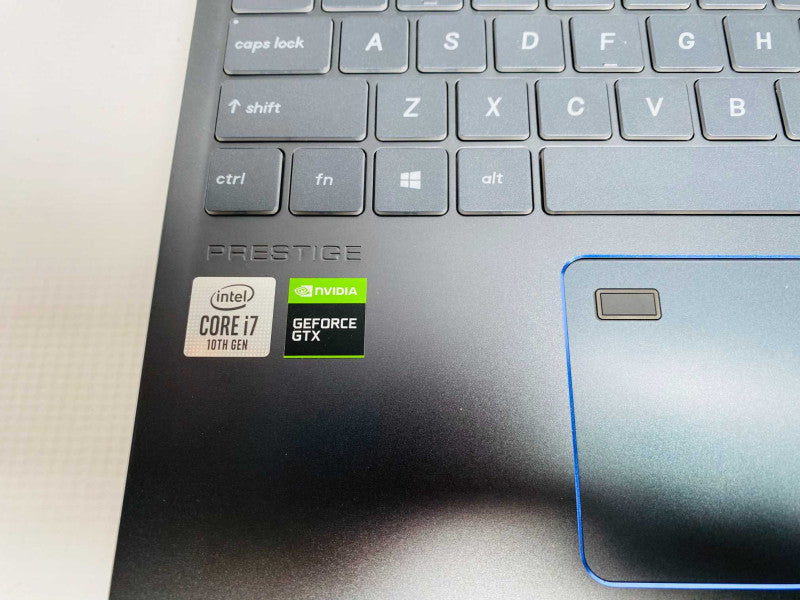 MSI Prestige 14 A10SC with i7 10th gen CPU & NVIDIA GPU READ -