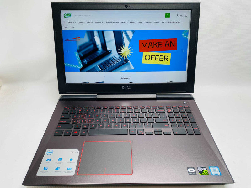 DELL G5 5587 with i7-8750H CPU 16GB RAM & 512 NVMe Storage  -