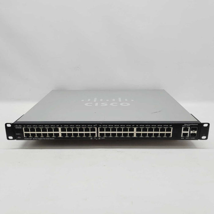 Cisco SG200-50P 50-Port Gigabit PoE Smart Switch SLM2048PT =