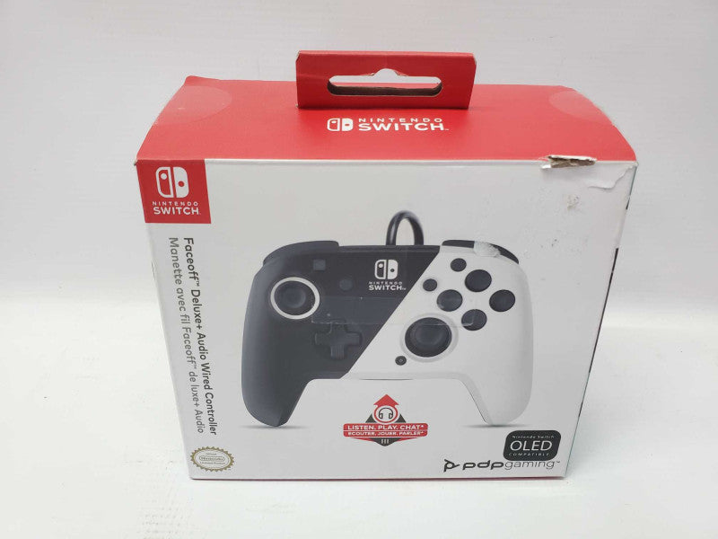 Nintendo Switch Faceoff Deluxe Audio Wired Controller |